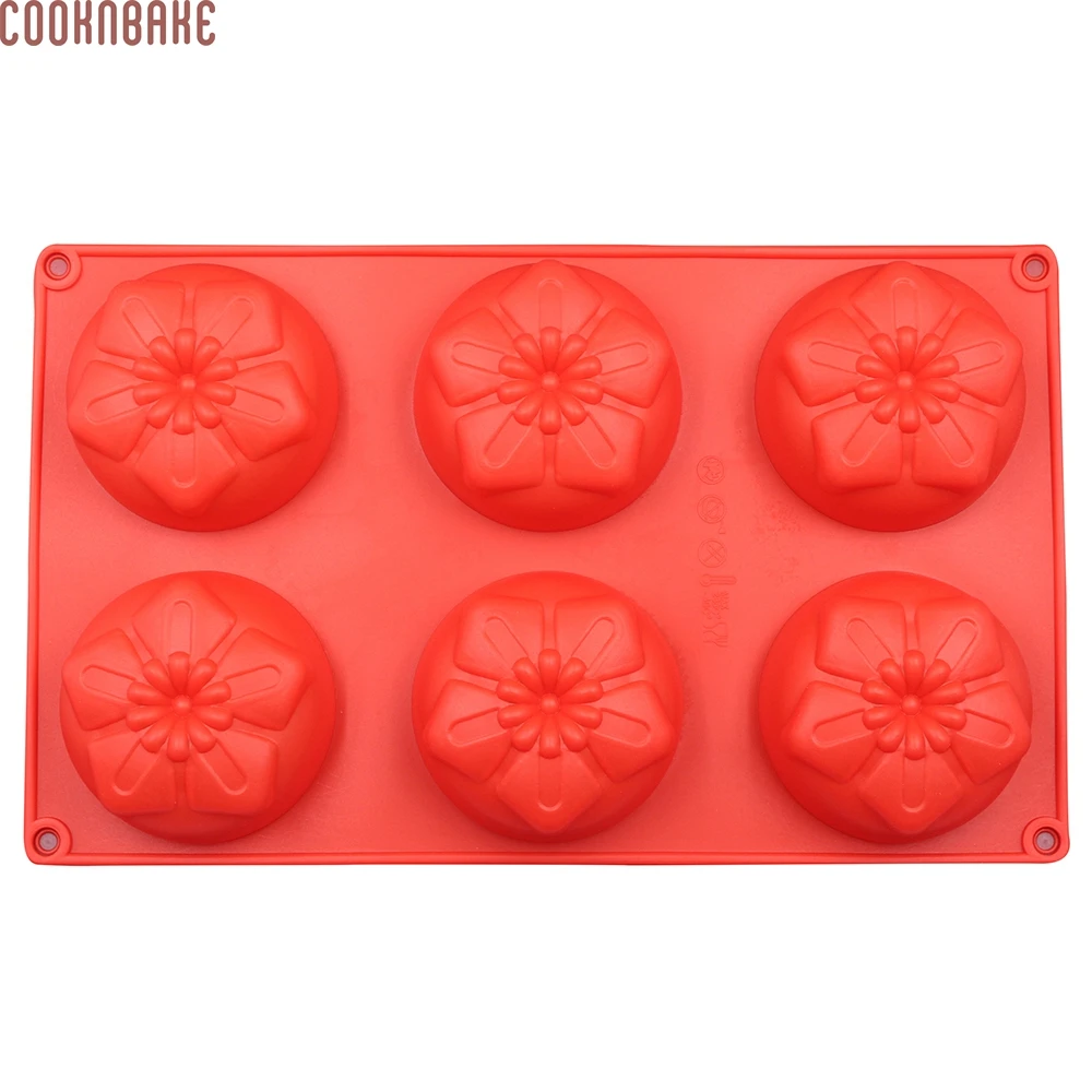 COOKNBAKE мыло ручной работы Силиконовая Форма Торт Шоколад Желе Пудинг цветок|mold