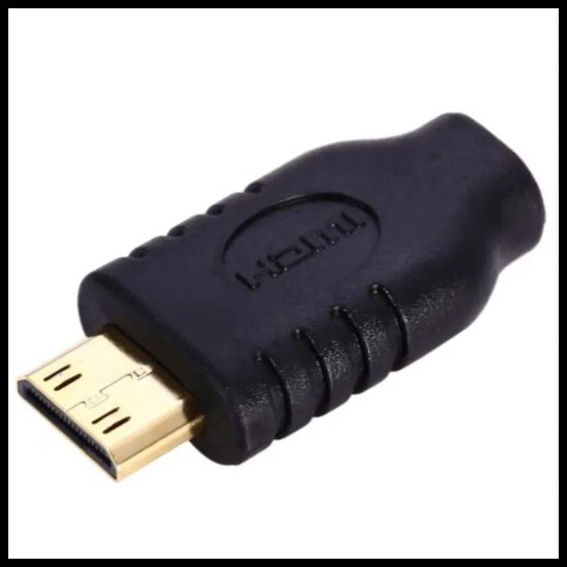 Новый позолоченный микро HDMI Женский к Мини Мужской адаптер для HDTV смартфона |