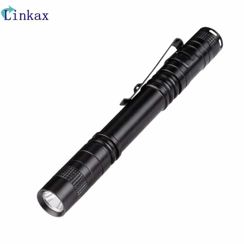 Ultra Bright Mini XPE LED Flashlight Pocket Pen Hand Torch Camping Outdoor Lamp