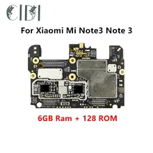 CIDI полностью рабочий используется разблокированный для Xiaomi Mi Note3 Note 3 6 ГБ+ 128 Гб материнская плата логическая материнская плата