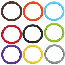 2017 6 style Fashional Decoration New Soft Silicone Steering Wheel Cover Shell Skidproof Odorless Eco Friendly