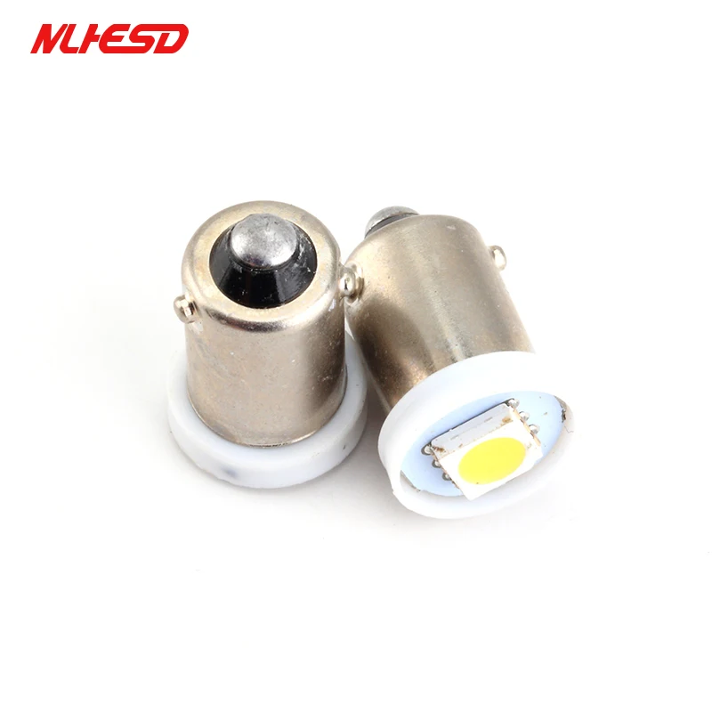 500 шт DC12V автомобиля BA9S T4W T11 1895 5050 1SMD 1 светодио дный лампы автомобиля светодио дный лампочки Чтение свет Подсветка регистрационного номера