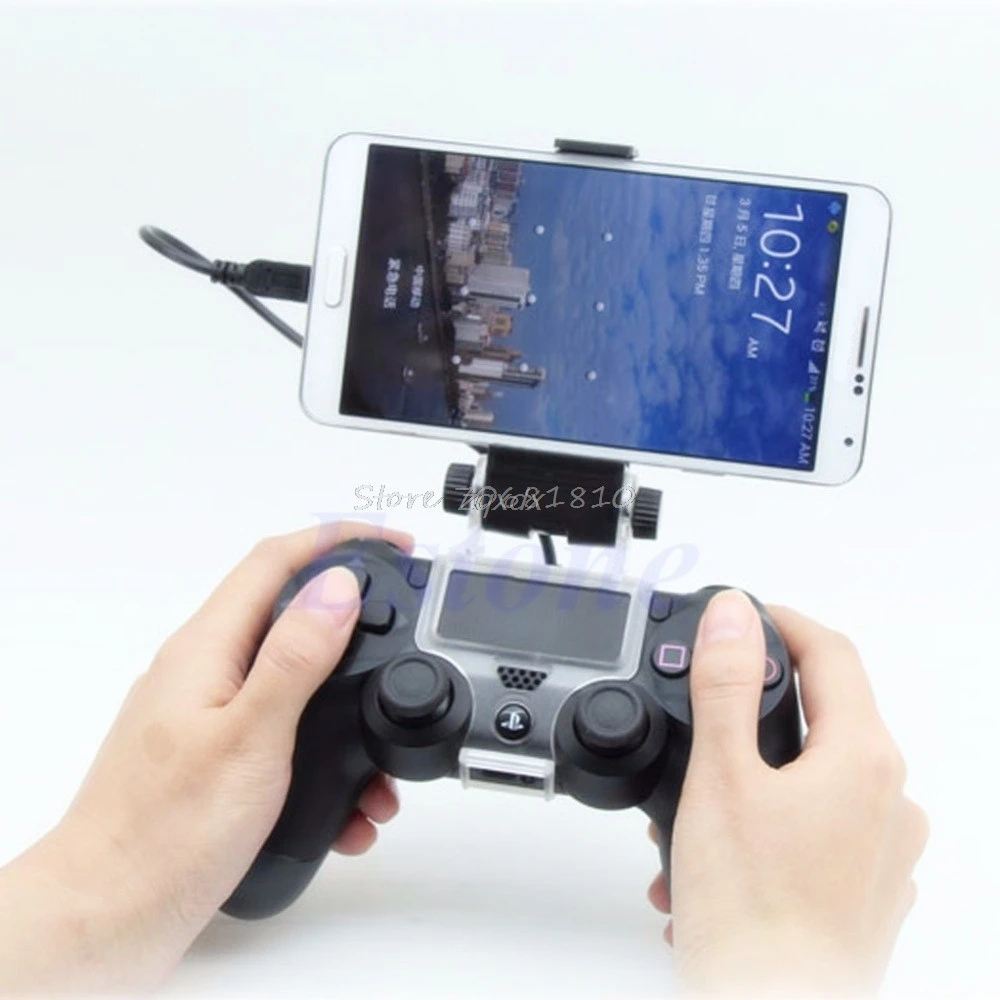 

For PlayStation PS4 Game Controller Smart Mobile Phone Clip Clamp Mount Holder