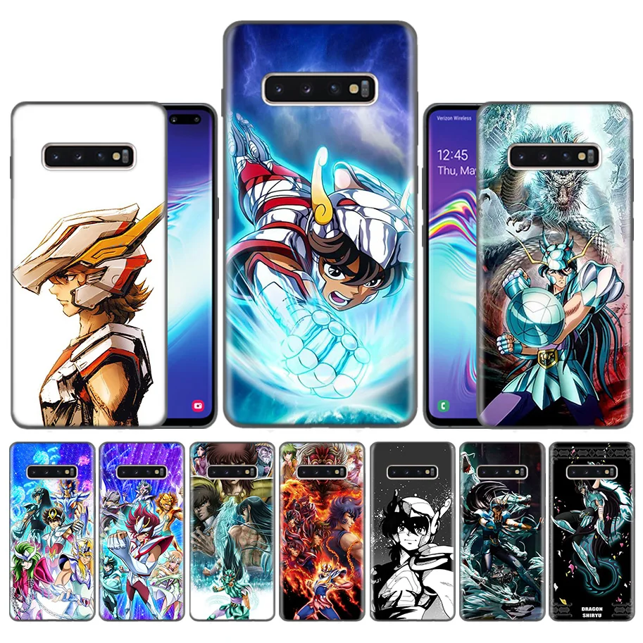 

Case Coque for Samsung Galaxy S10 S9 S8 Plus 5G A30 A50 A70 A40 A20 A10 Note 8 9 10 Cover Bags Falls Saint Seiya Shiryu Anime Ca