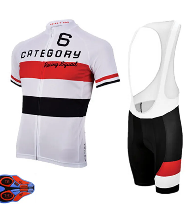 9D гель pad Pro команды Twin шесть велогонка Джерси 6 Ropa Ciclismo быстрый сухой Спортивные жилетки Велосипедная Форма велосипед спортивная - Цвет: 04