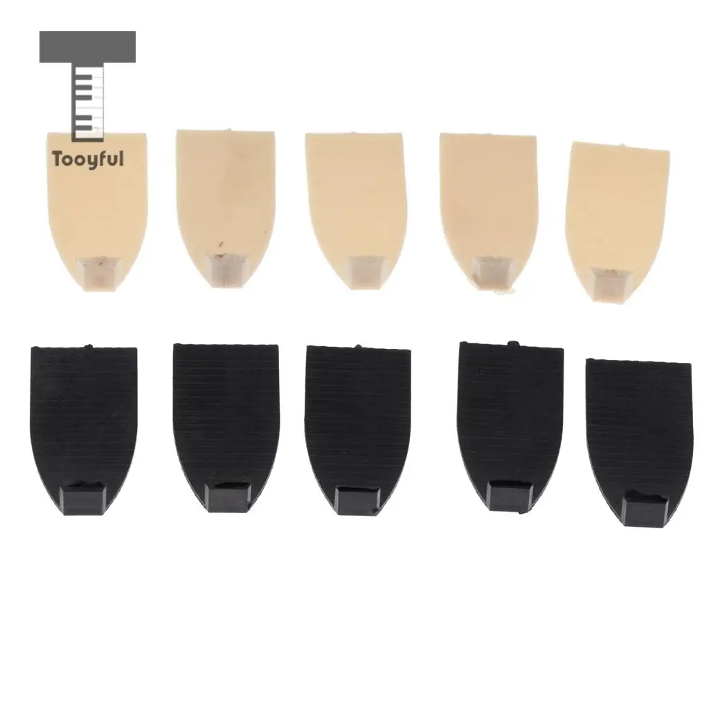 10 Pcs Plastic Violin Cello Bow Tips For Violin Cello Viola Beginner Musical String Instrument Parts Accessories