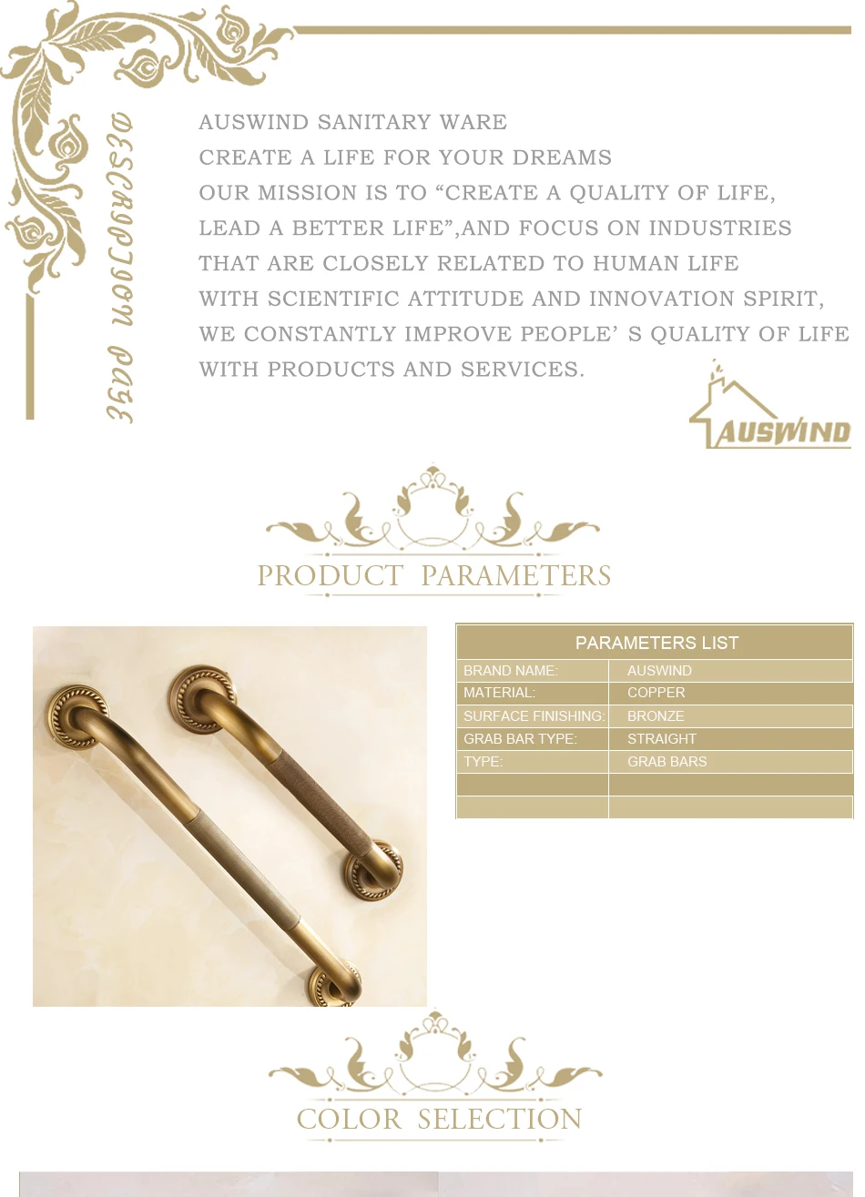 Bronze 30 40 50 cm Banheira Banheiro