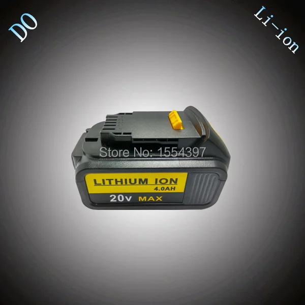 

4000mAh Rechargeable Lithium Ion Power Tool Battery Replacement for DEWALT 18V DCB180 DCB181 DCB182 DCB200 DCB201 DCB203 DCB204