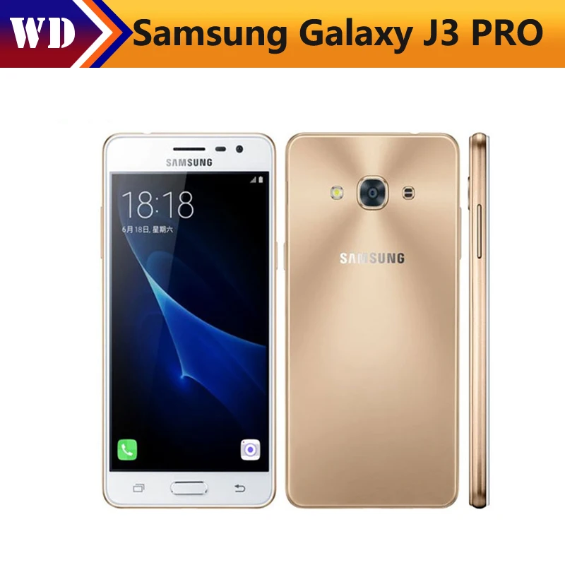 bilder für Original samsung galaxy j3 pro j3110 5,0 ''dual sim qualcomm msm8916 Quad Core 2 GB RAM 16 GB ROM 8.0MP 4G LTE Smartphone bilder für Original samsung galaxy j3 pro j3110 5,0 ''dual sim qualcomm msm8916 Quad Core 2 GB RAM 16 GB ROM 8.0MP 4G LTE Smartphone