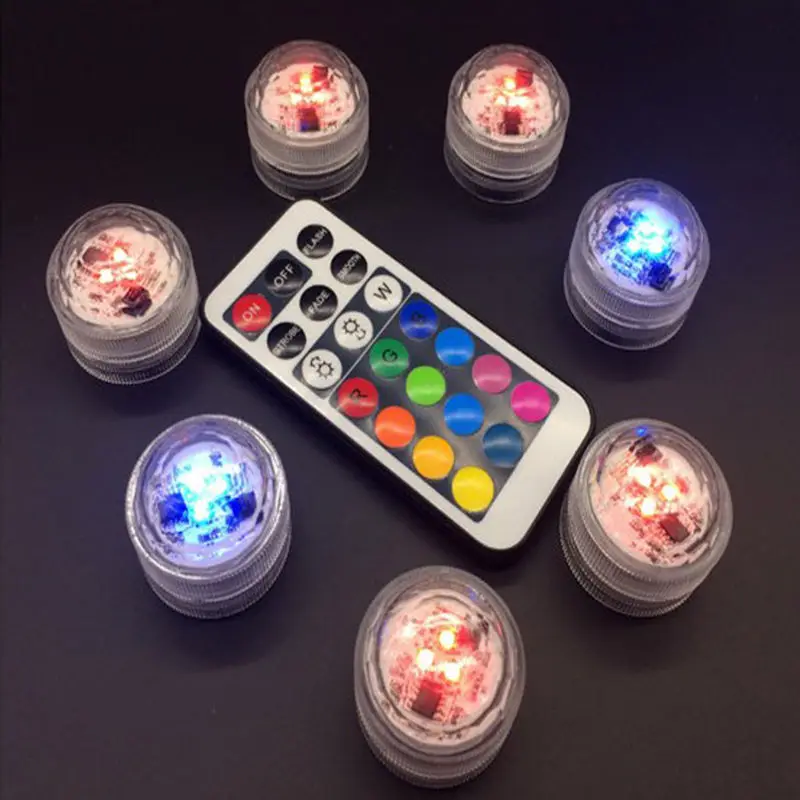 High Quality Waterproof Luminous Circular Candle Remote Control LED