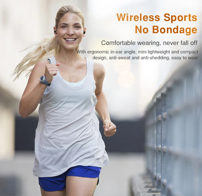 TWS Mini In-ear Bluetooth Earphone Wireless Earbuds Stereo Bass Sound Headset With Mic Charging Box For iPhone Phone Xiaomi  (2)