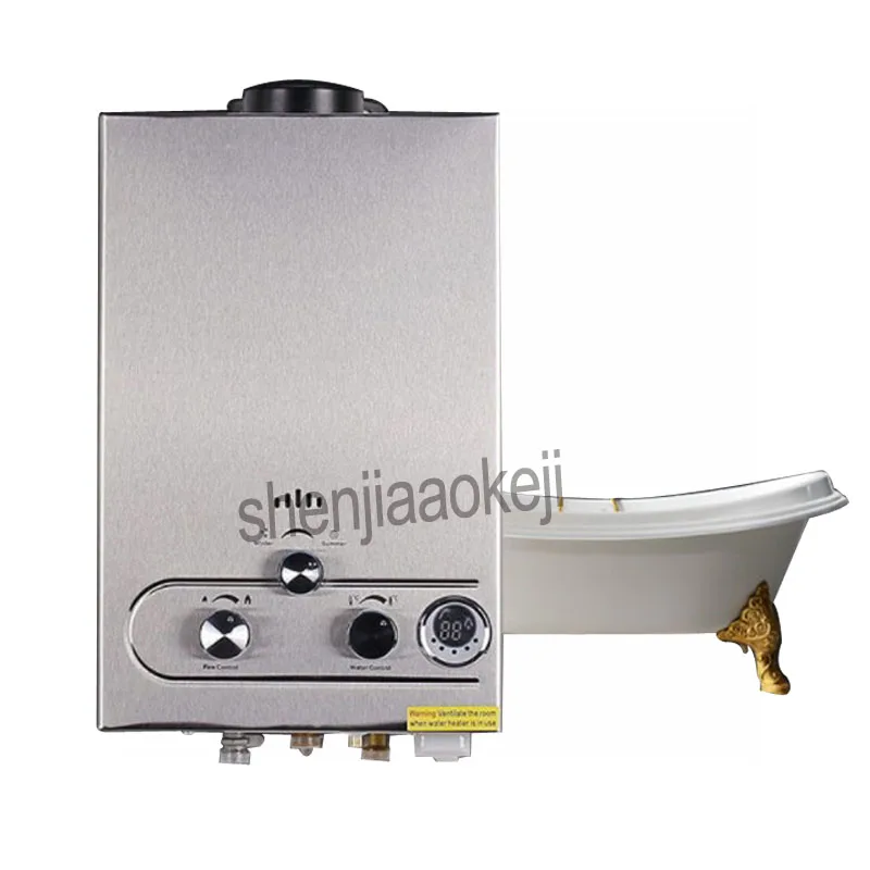 Instant Hot Water Heating machine Gas flue type Household water heater