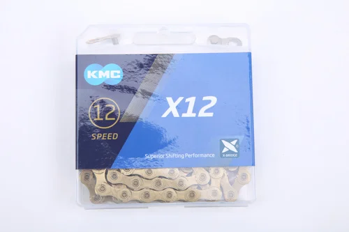 KMC 12 Скоростей X12 цепь горный велосипед скорость XX1/красный/NX/GX - Цвет: Gold