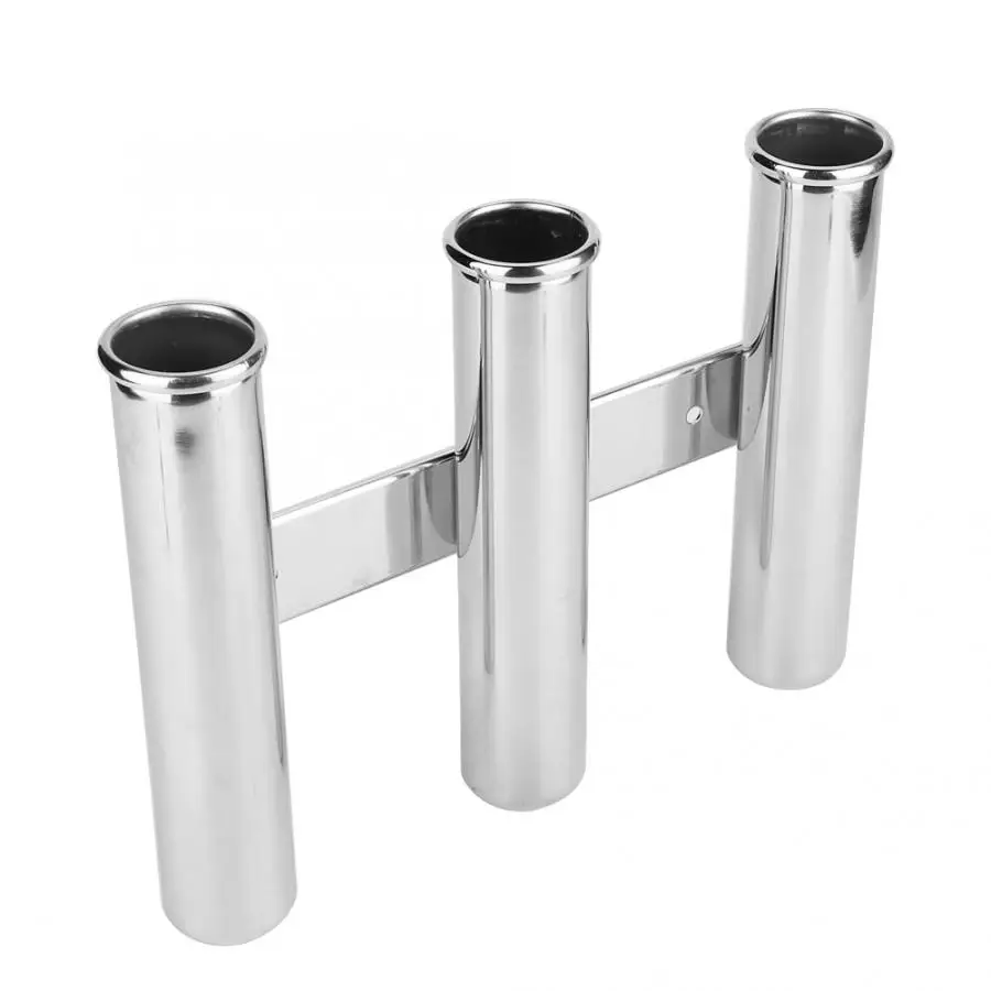 Durable Stainless Steel Marine Boat Fishing Rod Holder Rack Support Rowing Boat Accessory Boat Accessories Marine