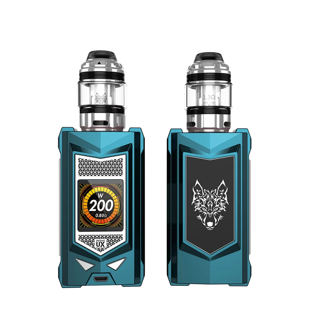 Новейший набор электронных сигарет sigelei SNOWWOLF улучшенная версия вейпа Mfeng UX 200 super