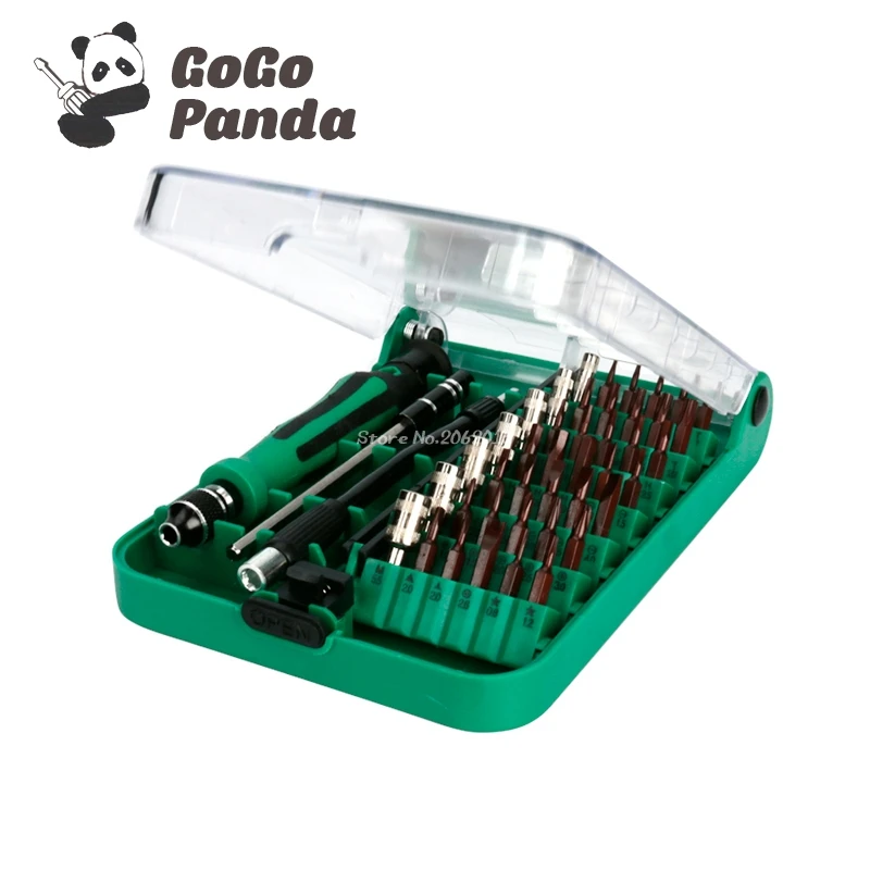

Free Shipping Magnetic Screwdriver Set 45 In 1 Set Precision Screw Driver Tools 9003 S2 Material For Phone Home Repair