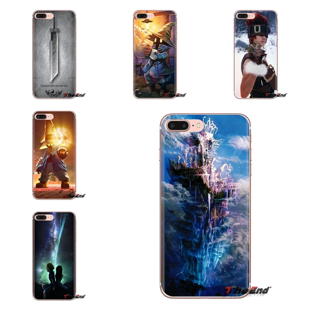 

Game Final Fantasy IX For Xiaomi Mi4 Mi5 Mi5S Mi6 Mi A1 A2 5X 6X 8 9 Lite SE Pro Mi Max Mix 2 3 2S Transparent Soft Shell Covers