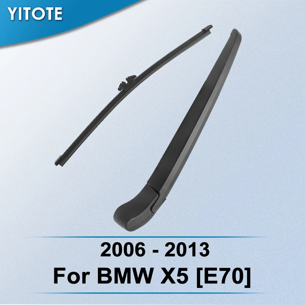 Juego Escobilla Brazo Trasero X5 Kit Limpiaparabrisas Trasero Completo Para BMW X5 E70 (desde 2007) – Brazo Y Escobilla, 100% Ajuste Limpiaparabrisas Trasero BMW X5