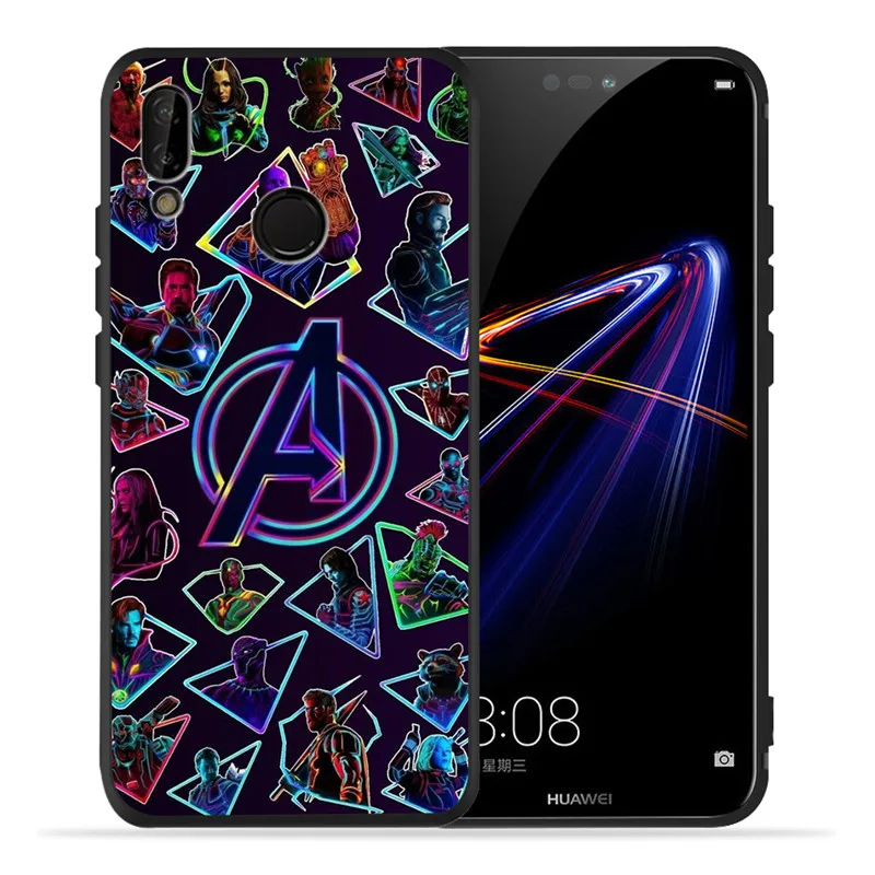 Marvel Groot Мстители для huawei P8 P10 P20 P30 mate 10 20 Honor 8 8X 8C 9 V20 10 Lite Plus Pro Чехол Coque Etui Funda милый