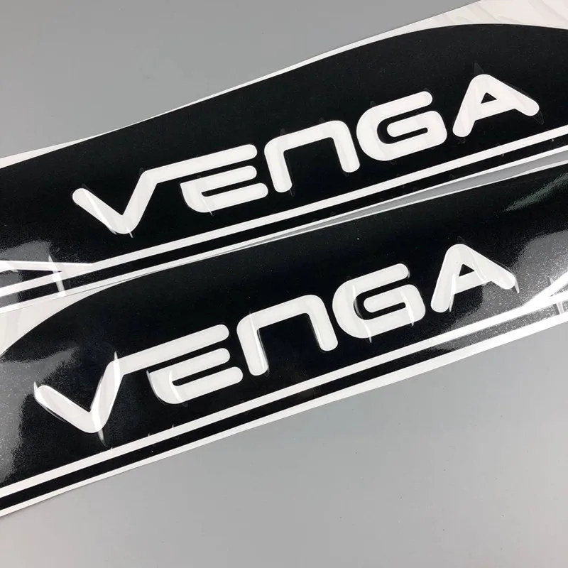 Для KIA Venga двери автомобиля боковая юбка Декор Наклейка гоночный спортивный стиль авто кузов индивидуальные наклейки автомобиля