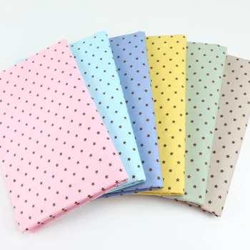 

Cotton Fabric The Cloth Patchwork Fabrics By The Meter How Hollandais For Needlework Star Print 50*160cm D20