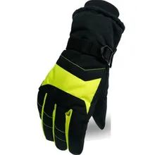 CKAHSBI перчатки лыжные мужские Противоскользящие зимние лыжные перчатки водонепроницаемые для езды на горном снегоходе ветрозащитные зимние мотоциклетные лыжные перчатки