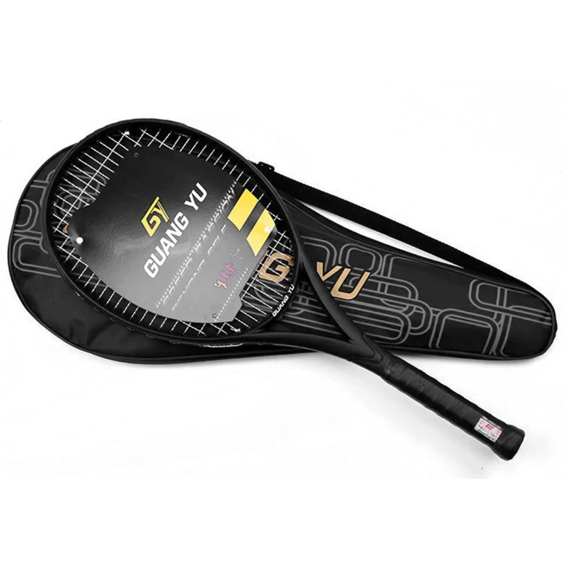 Углеродное волокно теннисные ракетки супер светильник 45-55 фунтов Профессиональный ракета Tenis ракетки для бадминтона теннисная ракетка