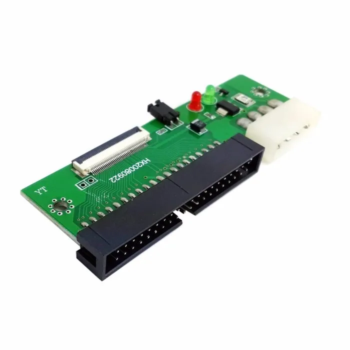 

ZIF CE 1.8 Micro Drive 50pin to 3.5 3.5" IDE 1.8 40 Pin PC Adapter Adaptor with Cable