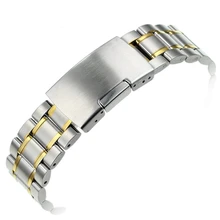 Solide En Acier Inoxydable Montre Bracelet Montre bande lisse Tête bracelets montres 18mm 20mm 22mm 24mm chaude vente