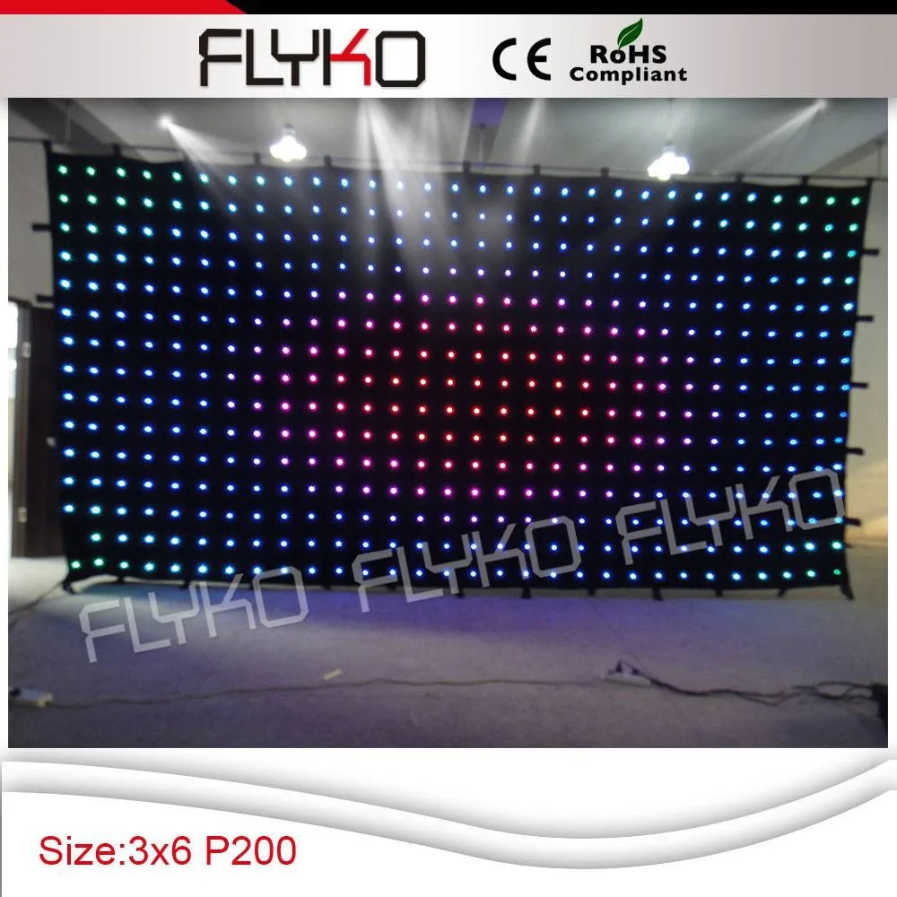 led video curtain 2