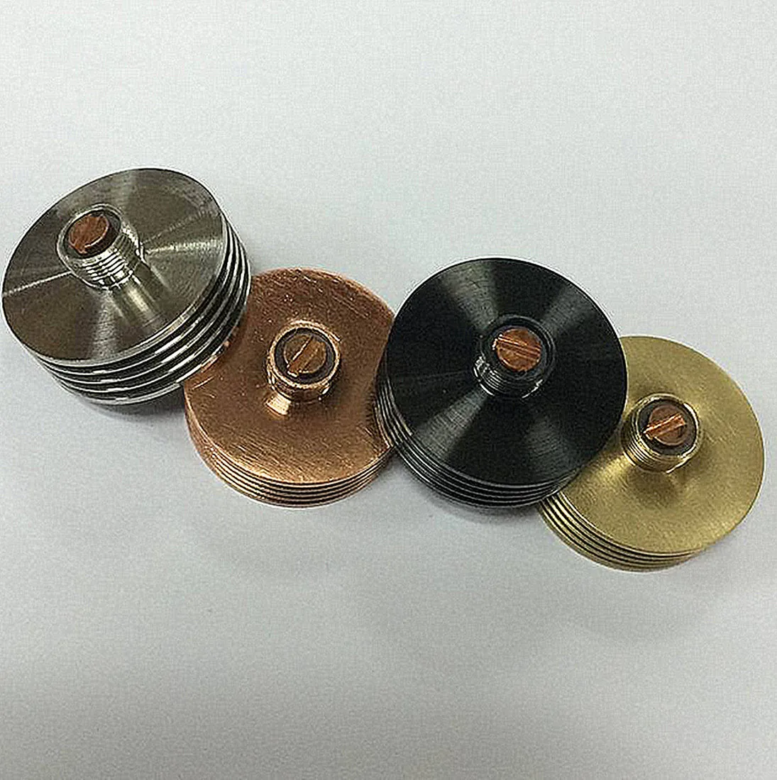 

Mechanical Mod RDA RBA Heat Sink metal Finned Adaptor Digitizer For Rebuildable Atomizers 510 Thread Bottom 22mm