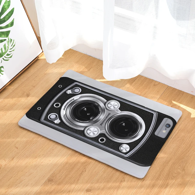  New Home Decor Mats 3D Camera Carpets Non-slip Kitchen Rugs for Home Living Room Floor Mats 40X60 5