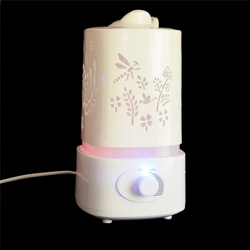 

Ultrasonic Aroma Diffuser Mist Maker Compact Air Humidifier for Household Use Great Home Decor with LED Colorful Light 301