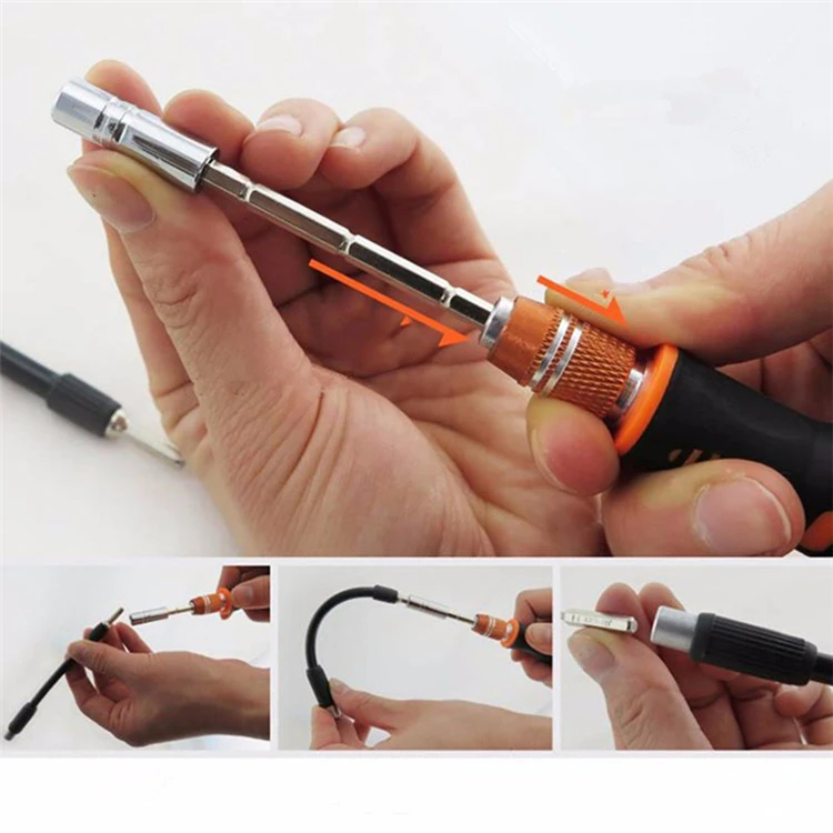 10REIZ 53 in 1 Precision Multi-purpose Magnetic Screwdriver Set with Trox Hex Cross Flat Y Star Triangle Screwdriver for phone PC