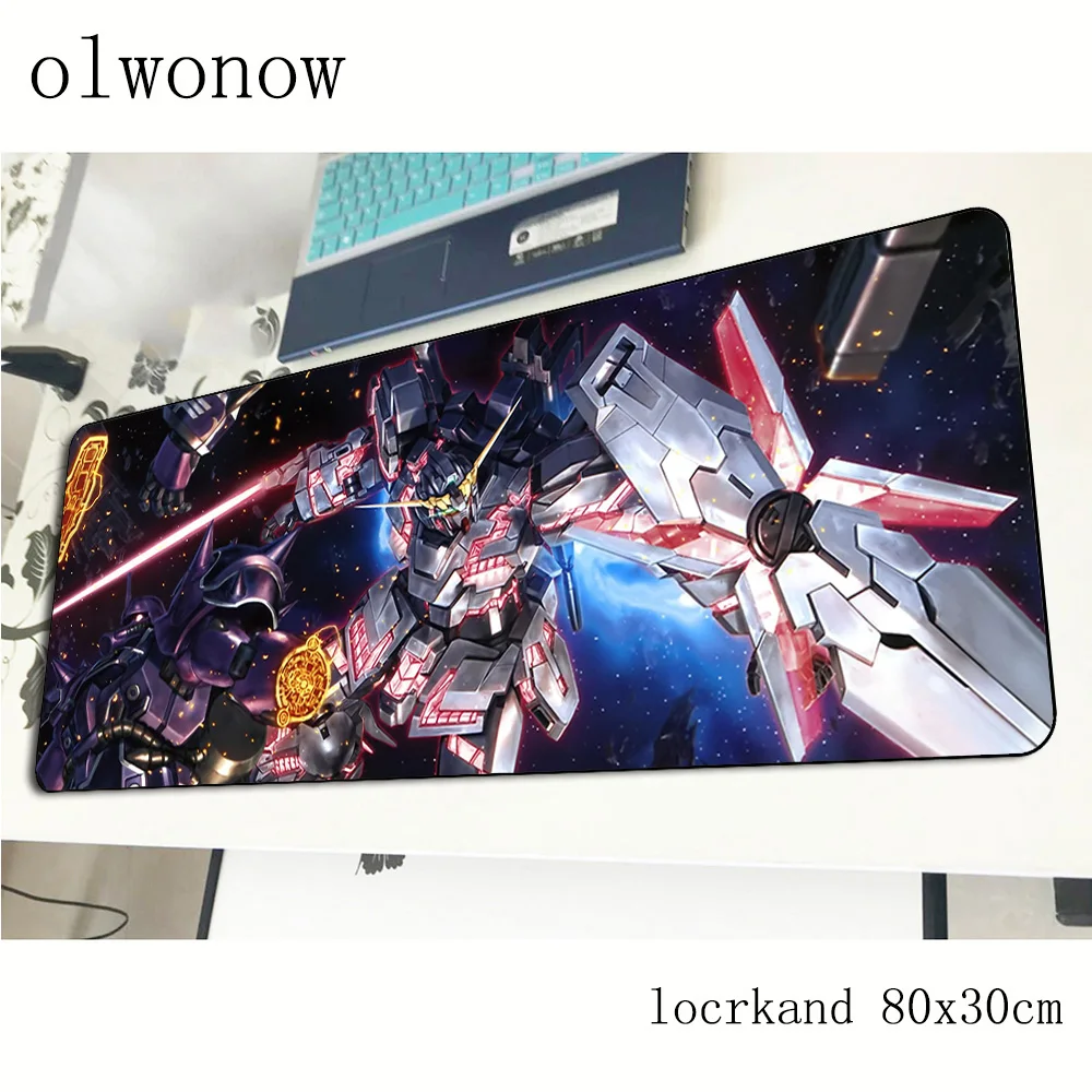 Коврик для мыши GUNDAM 80x30 см популярный игровой коврик большой геймера лучший