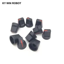 ^^Best Offers 10PCS 6mm Potentiometer Plastic Knob Red ^^Best Offers 10PCS 6mm Potentiometer Plastic Knob Red