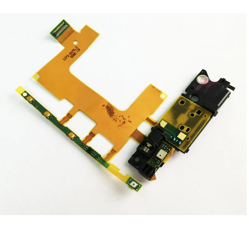 Original new Power Flex Cable + Vibrator + Microphone + Volume Button