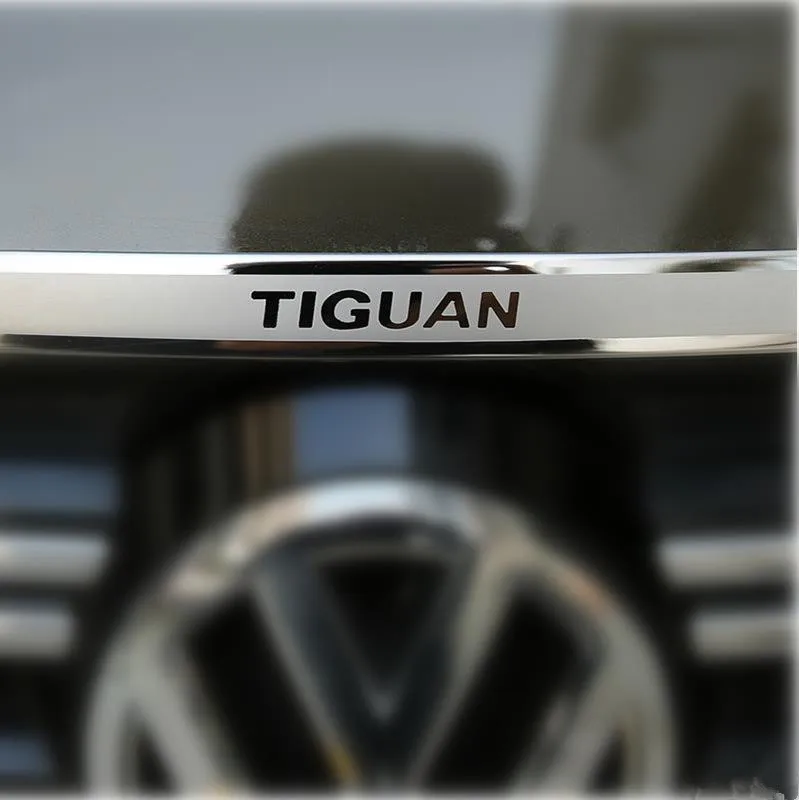 Отделка из нержавеющей стали переднее обрамление чехла капота один шт для 2010- Volkswagen vw Tiguan аксессуары