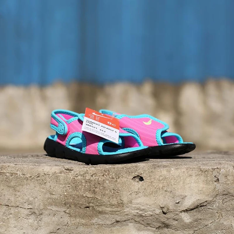 D'origine NIKE SUNRAY AJUSTER Été Plage Enfants Enfants Sandales ... D'origine NIKE SUNRAY AJUSTER Été Plage Enfants Enfants Sandales ...