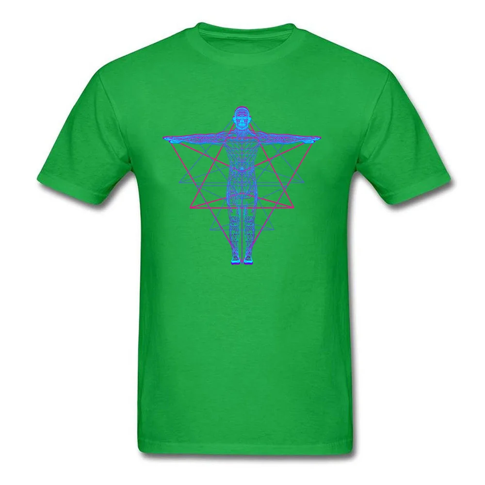 AI  Artificial Intelligence Custom Summer/Fall Cotton Fabric Round Collar Men Tops Shirts T Shirts On Sale Short Sleeve T-shirts AI   Artificial Intelligence green