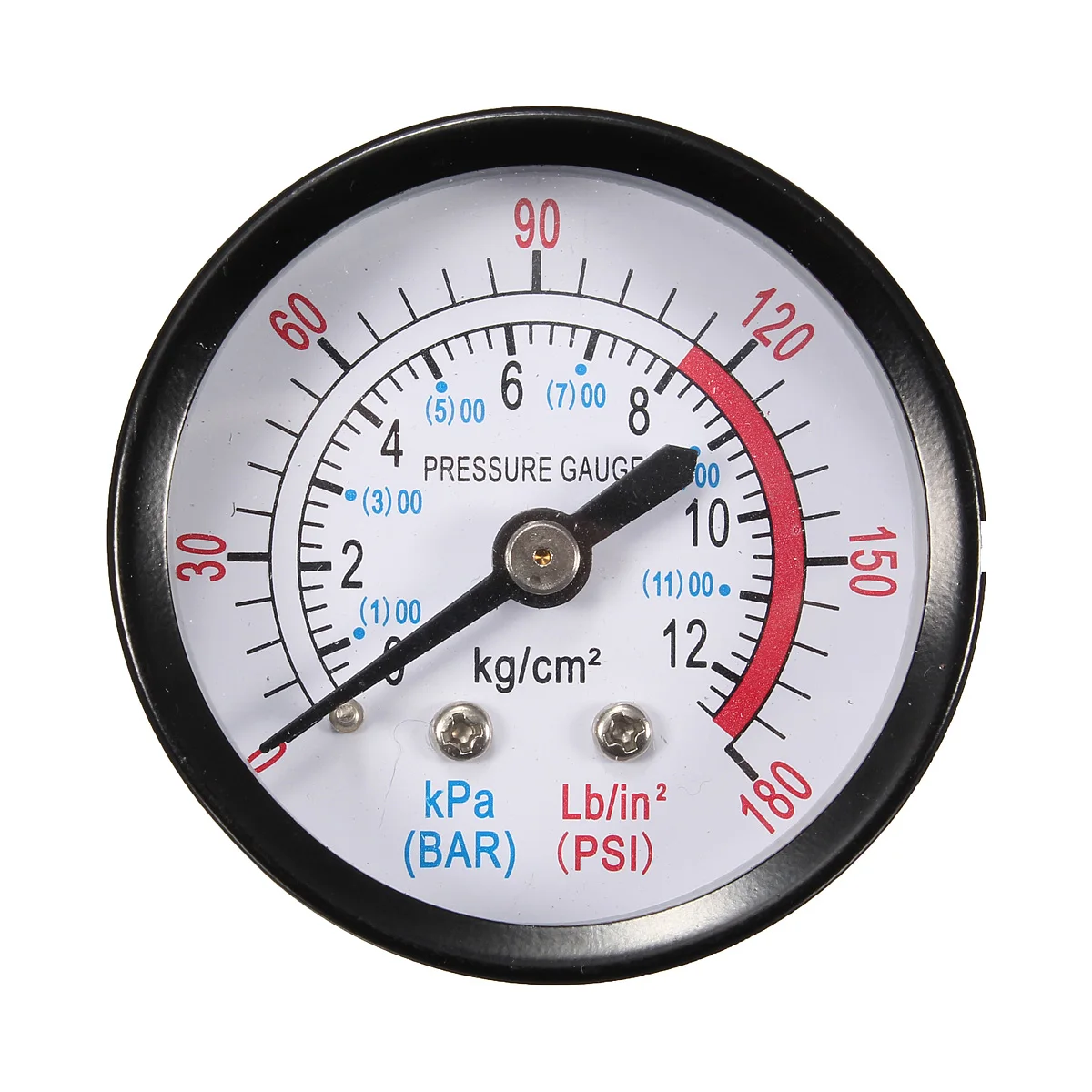 Манометр 1 шт. 13 мм 1/4 BSP 0 180 PSI 12|Детали и аксессуары для приборов| |