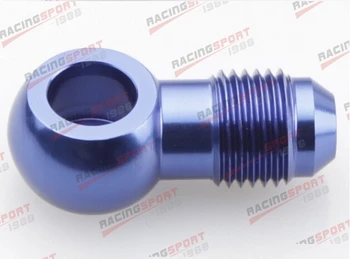

Aluminum Banjos adaptor Bolt AN8 AN-8 -8 AN to 14.5mm brake fitting AD64010 Blue