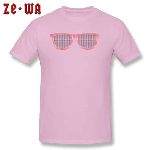 Buy Glasses Glasses Print T shirt For Man Guys White