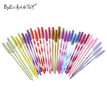 

1/50pcs/lot Disposable Eye Lashes Mascara Wands Applicator Makeup Cosmetic Brushes Eyelash Extension Makeup Tools