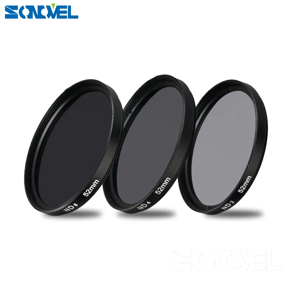 62Mm Nd2 Nd4 Nd8 Neutral Density Filter Lens Set Per Olympus Om-D E-M10/E-M5/E-M1/Pen-F/E-Pl7/Epl3 Epl5 Epl6 Con 45Mm F/1.2 Pro