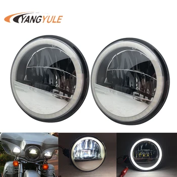 

4.5 inch Round LED Fog Passing Light DRL Auxiliary Lighting With Turn Signal Light
