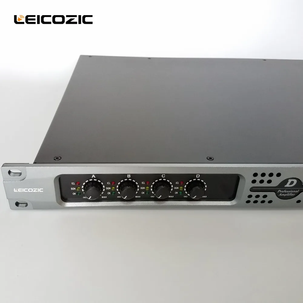 Leicozic DX4250 4x250 Вт Цифровой усилитель RMS 4ohm 400 Вт усилитель класса d amps 4-канальный усилитель мощности Музыкальные инструменты