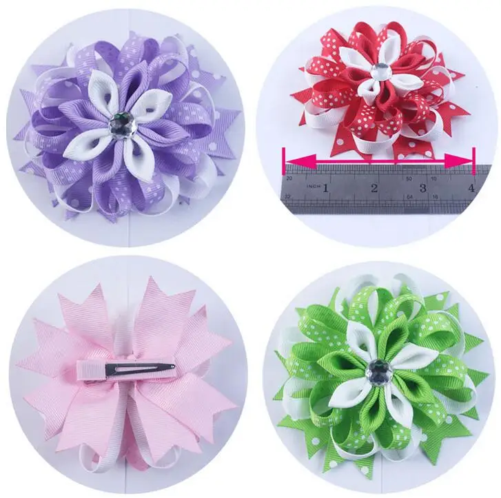 kanzashi pinwheel hair clip3