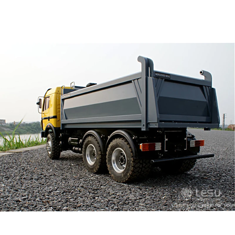 1/14 грузовик benz Actros полный привод 6X6 гидравлический самосвал с высоким крутящим