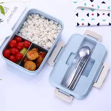 Пшеничный соломенный Ланч-бокс Bento микроволновая печь Bento Ланч-бокс для пикника контейнер для еды Ланч-бокс контейнер для хранения еды для студентов